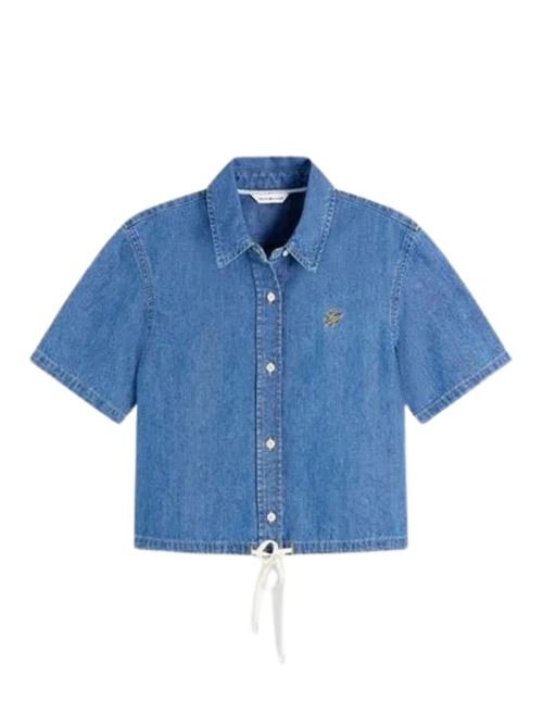 Camcia in denim con coulisse Tommy Hilfiger | WW0WW499821A5